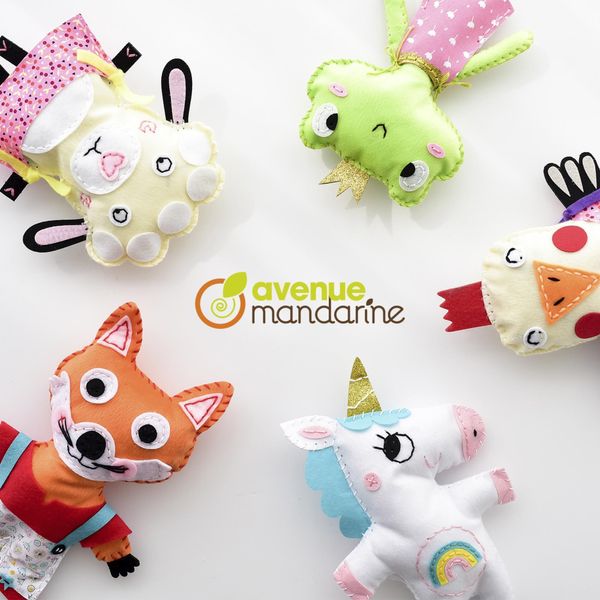 Drago In Feltro, Kit Artigianale Con Materiale E Istruzioni - A Partire Da 6 Anni-image