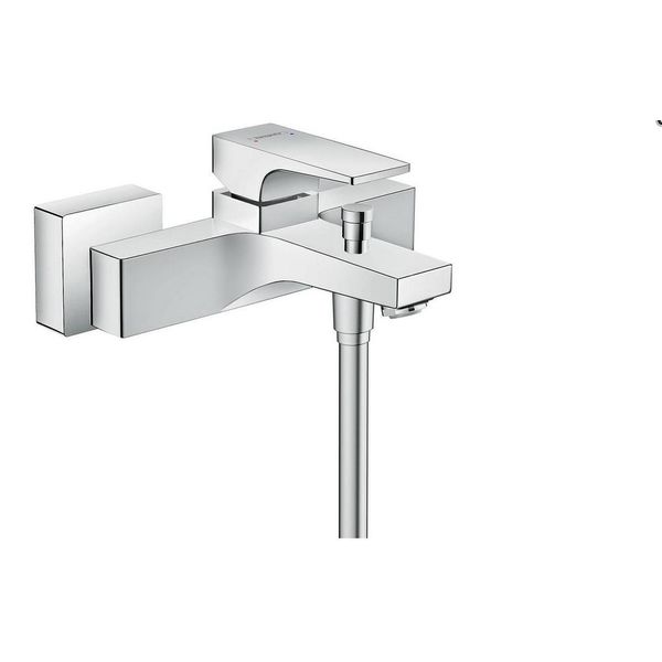 Hansgrohe Metropol, Miscelatore Da Esterno Per Vasca Da Bagno, Cromo-image