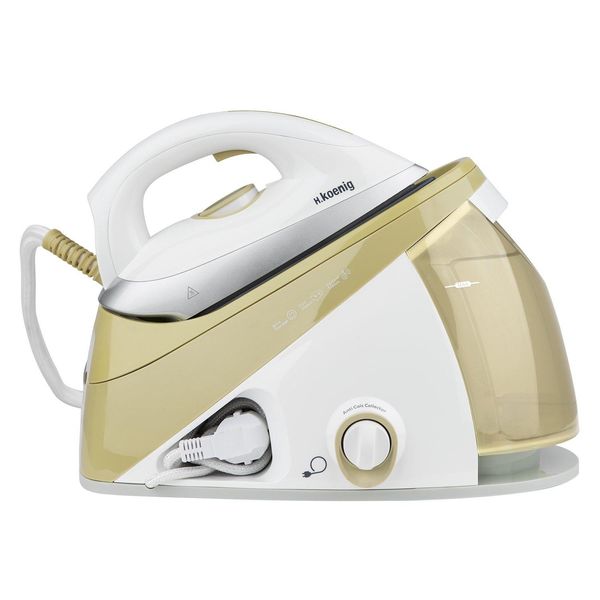 Stazione Da Stiro A Vapore Ad Alta Pressione Hkoenig V28 6 Bar Con Piastra In Ceramica, 2400 W-image