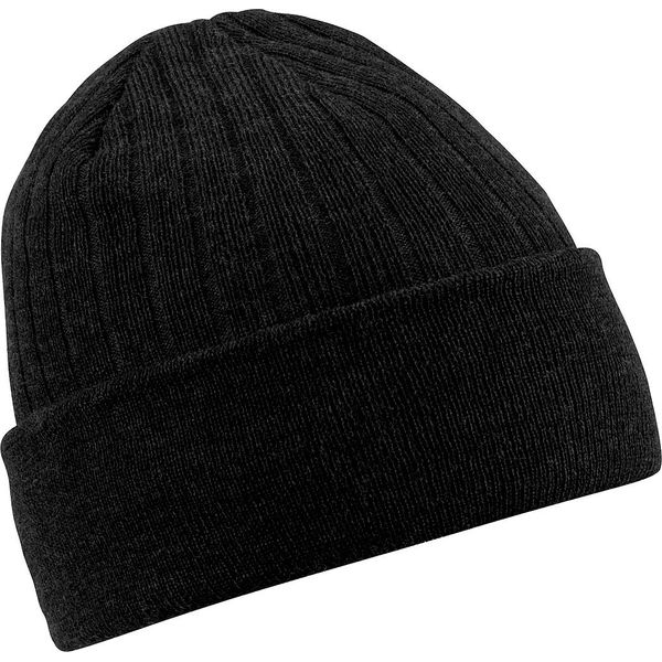 Cappello Termico Bechfield Thinsulate / Cappello Invernale / Berretto RW240 (Taglia Unica) (Nero)-image