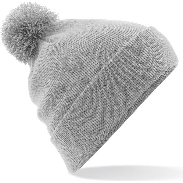 Cappello Unisex Beechfield RW3666 (Taglia Unica) (Grigio Chiaro)-image