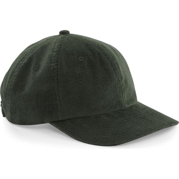 Berretto Con Cordoncino Beechfield Heritage Da Uomo RW5985 (Taglia Unica) (Oliva Scuro)-image