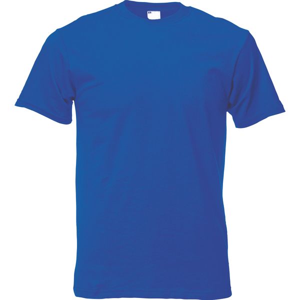 T-Shirt Da Uomo A Maniche Corte Per Il Tempo Libero BC3904 (Large) (Cobalt)-image