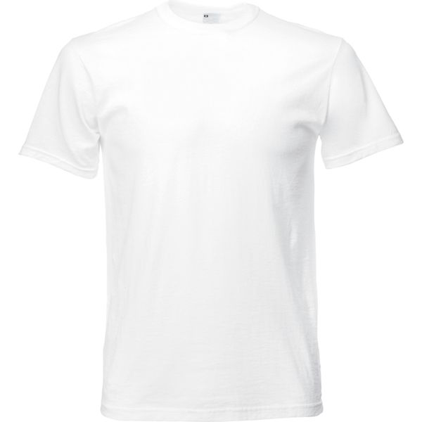 T-Shirt Da Uomo A Maniche Corte Per Il Tempo Libero BC3904 (Large) (Snow)-image