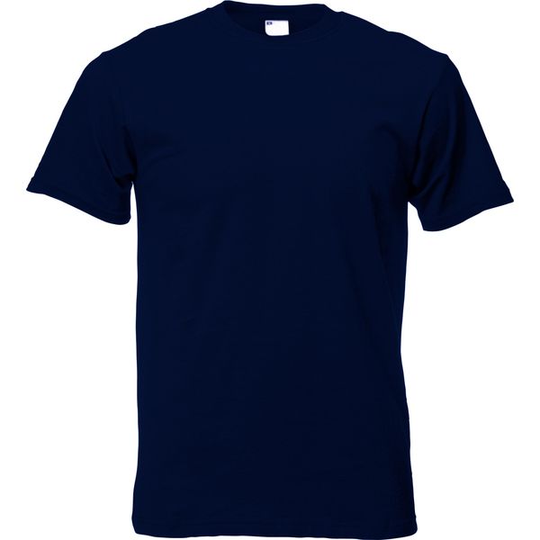 T-Shirt Da Uomo A Manica Corta Per Il Tempo Libero BC3904 (Large) (Midnight Blue)-image