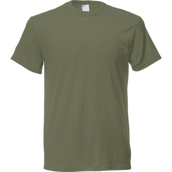 T-Shirt Da Uomo A Manica Corta Per Il Tempo Libero BC3904 (S) (Verde Oliva)-image