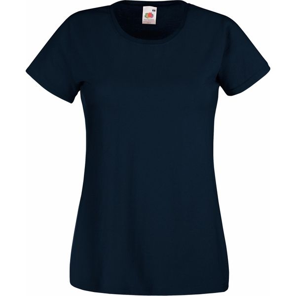 Maglietta Fruit Of The Loom Lady-Fit Donna BC1354 (L) (Dunkelblau)-image