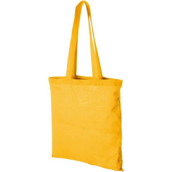 Bullet Madras Shopping Bag In Cotone PF1399 (38 X 42 Cm) (Giallo)-image