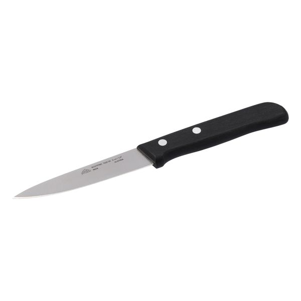 Stubai Coltello Da Spelucchino Di Alta Qualità Con Punta Centrale | 90 Mm | Coltello Da Cucina Tyrol In Acciaio Inox Per Tagliare Senza Fatica Verdure, Frutta E Alimenti, Antiruggine, Lavabile In Lavastoviglie-image