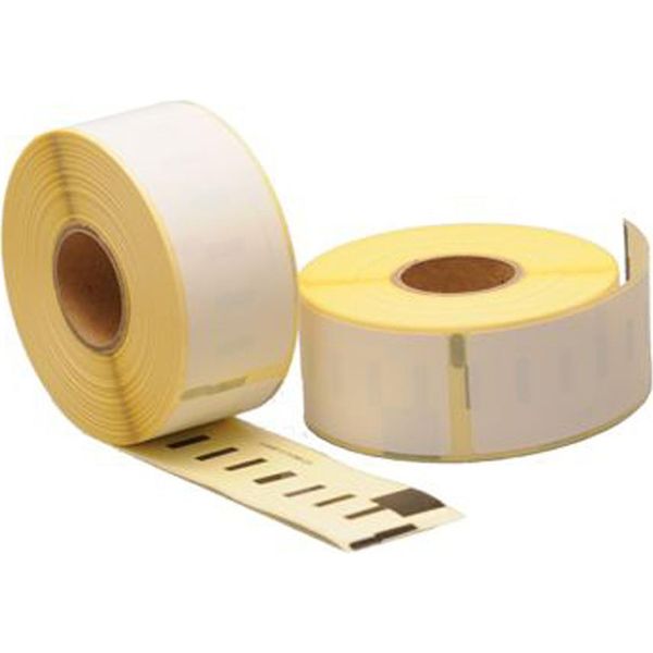 Rillstab 85010 Rillstab Rollenetiketten, 89 X 28 Mm, Weiß, 12 Rollen-image