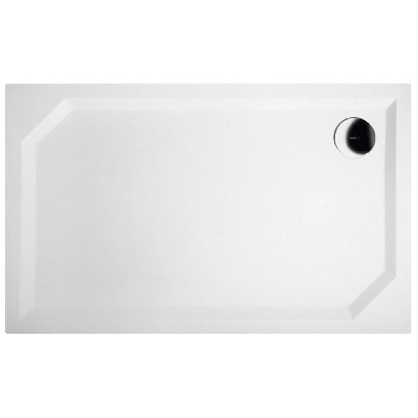 Vasche Da Bagno Gelco - Piatto Doccia Sara In Marmo Fuso, 1200X750 Mm, Bianco HS12075-image
