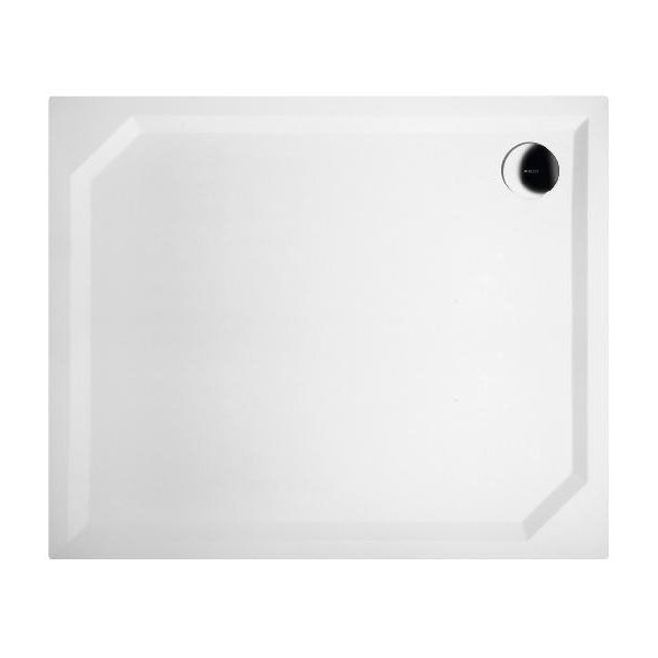Vasche Da Bagno Gelco - Piatto Doccia Sara In Marmo Fuso, 900X750 Mm, Bianco HS9075-image