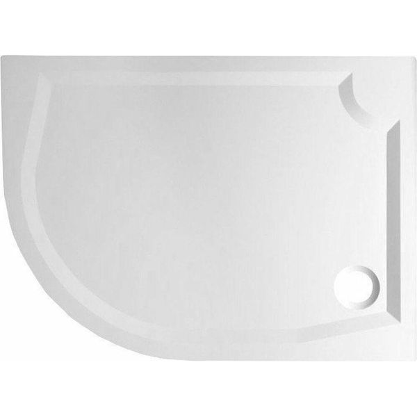 Vasche Da Bagno Gelco - Piatto Doccia Riva, 1000X800 Mm, Destro, Bianco GR10080R-image