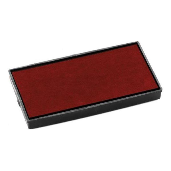 Colop Tampone Di Ricambio Per Timbri E/50/1 Rosso Confezione Doppia 2 Pezzi-image
