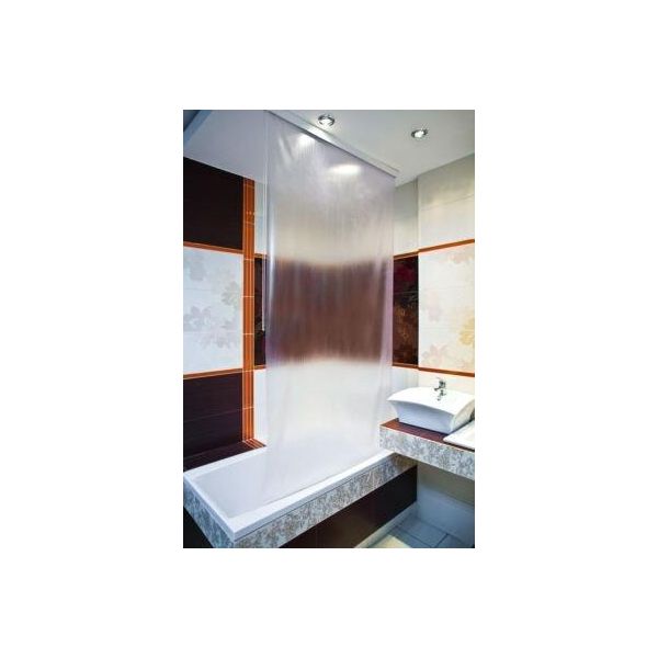 Tenda A Rullo Per Doccia A Mezza Cassetta 140X240 Cm Modello Gocce Di Latte-image