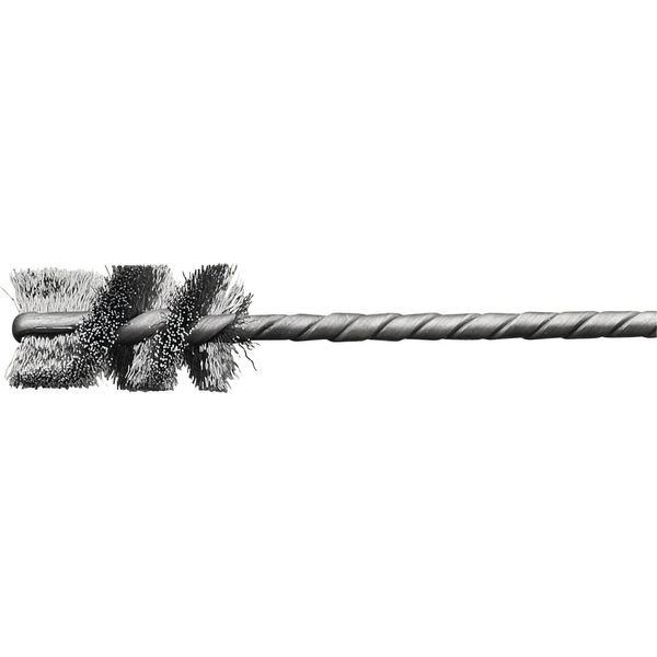 Spazzola Per Ugelli D.25Mm Albero 3,8Mm Spessore Filo 0,2Mm Sta 25Mm Lessmann-image