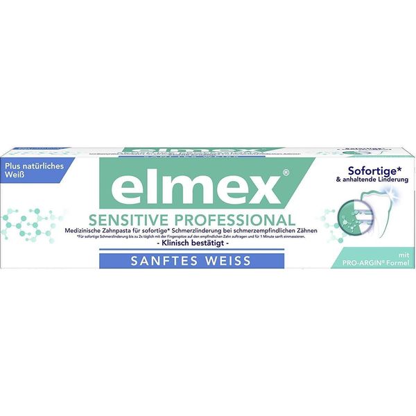 Elmex Sensitive Professional Dentifricio Confezione Da 2 Pezzi Da 150 Ml-image