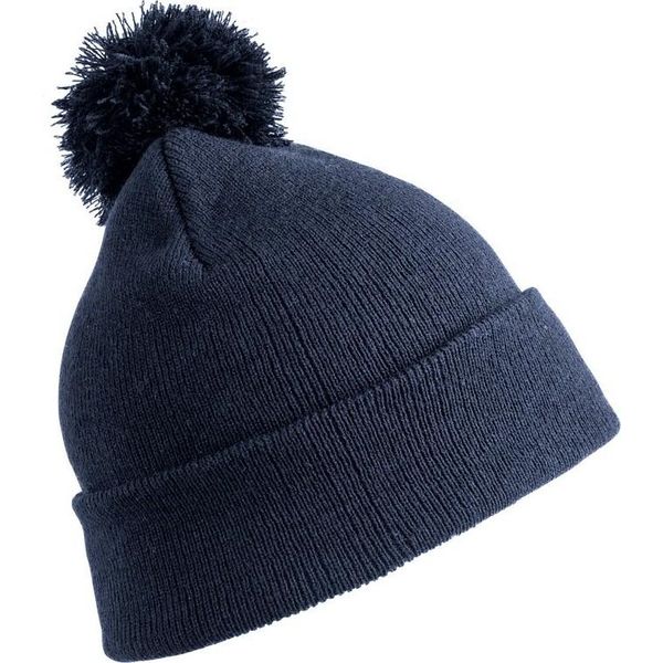 Result Winter Essentials Junior Bobble Beanie RW7250 (Taglia Unica) (Blu Navy)-image