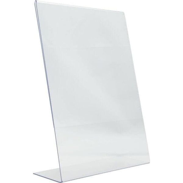 Securit PFT-ACL-A6 Securit Tischaufsteller Acrylic, Din A6 Hoch, SchräG-image