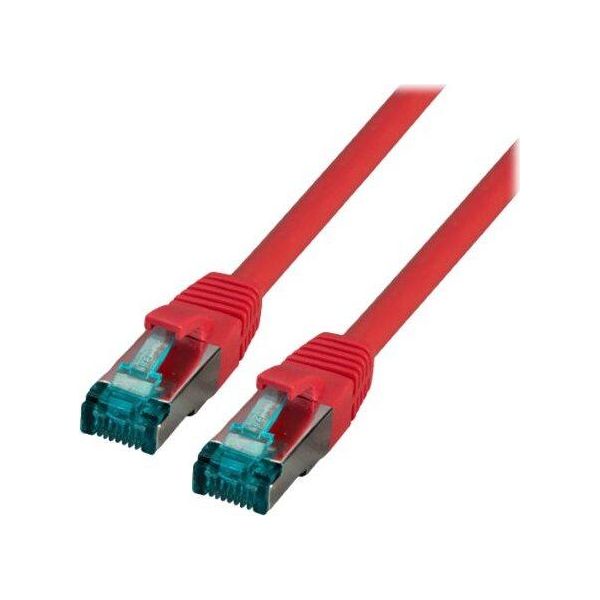 Efb MK6001.3R Efb RJ45 Patchkabel S/Ftp, Cat.6A, Lszh, 3M, Rot-image