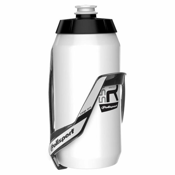 Polisport Bundle Kit - Supporto Pro+Bottiglia R550 Bianco - 550Ml-image