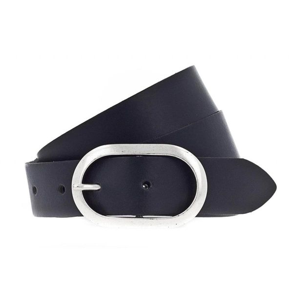 Vanzetti Pelle Cintura Classics 30Mm Leather Belt W85 Black Nero-image