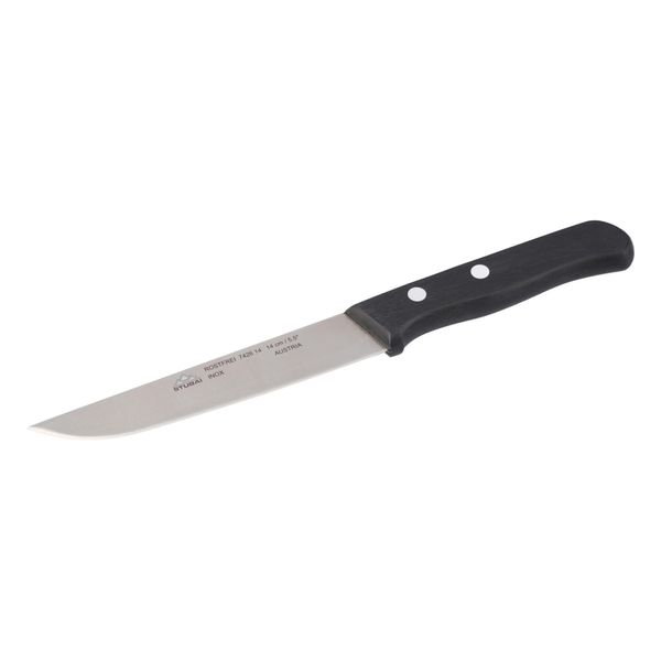 Stubai Coltello Da Cucina Di Alta Qualità A Dorso Dritto | 140 Mm | Coltello Da Chef Tyrol In Acciaio Inox Per Tagliare Carne, Verdura, Frutta E Alimenti, Antiruggine, Lavabile In Lavastoviglie-image