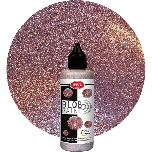 Viva Decor 131992510 Viva Decor Blob Paint, 90 Ml, Glitter Oro Rosa-image