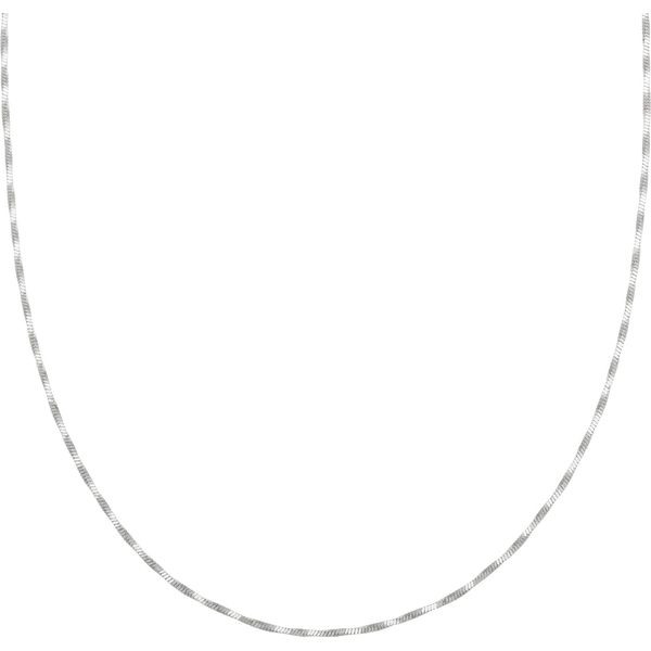 Cai Collana In Argento Sterling 925/- 38+5 Cm Bianco Senza Pietra 360252595-43-image