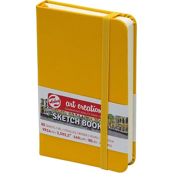 Royal Talens9314111M Royal Talens Quaderno Per Schizzi Art Creation, 90 X 140 Mm, Giallo-image