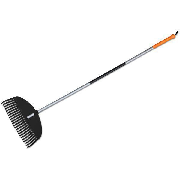 Bradastq-G23Ts Rastrello A Ventaglio Bradas Tq Con Manico In Metallo, 23 Denti-image