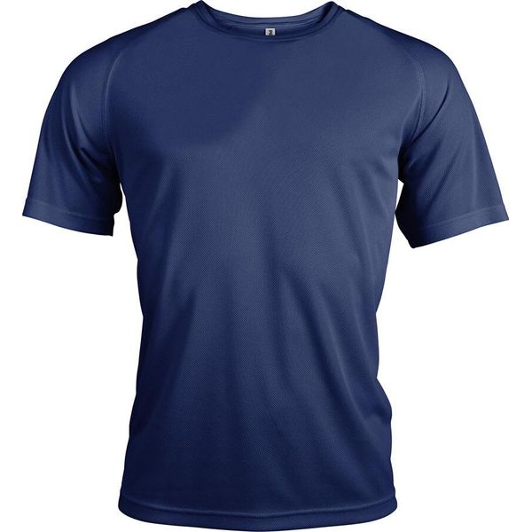 Proact Maglietta Sportiva Uomo Manica Corta Collo Rotondo Slim Fit Basic, Taglia:2Xl, Colore:Sporty Navy-image