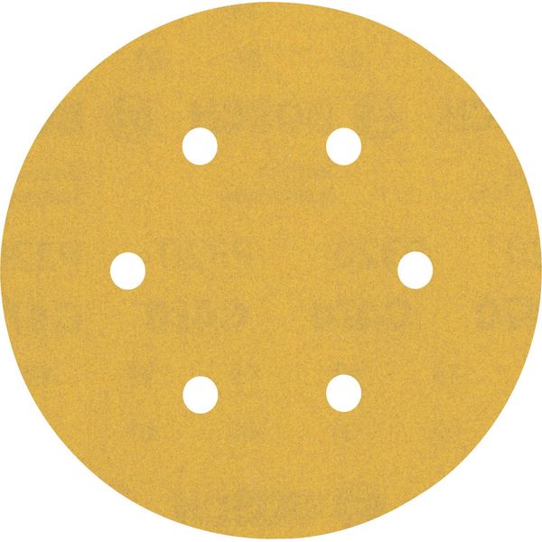 Bosch 5X Expert C470 Carta Abrasiva A 6 Fori Per Levigatrici Rotorbitali 150 Mm G 320 - 2608900820-image
