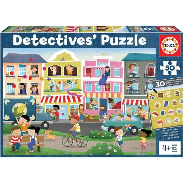 Educa Detective Puzzle City 50 Pezzi-image