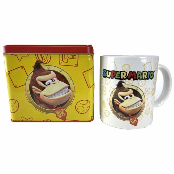 Nintendo Super Mario Bros Donkey Kong Kubek I Skarbonka – Zestaw Praktyczny-image