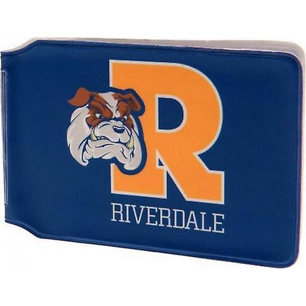 Riverdale - Portacarte TA6858 (Taglia Unica) (Blu Navy/Arancione)-image