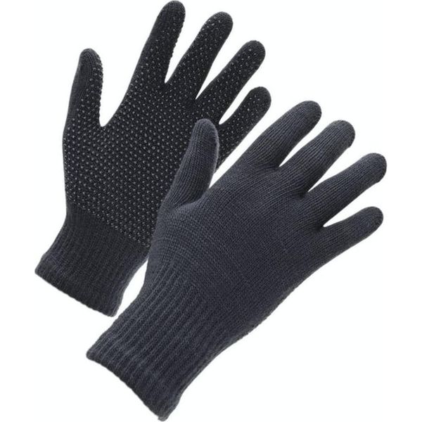 Shires - Guanti Da Equitazione Per Bambini "Suregrip"" ER717 (Taglia Unica) (Nero)"-image