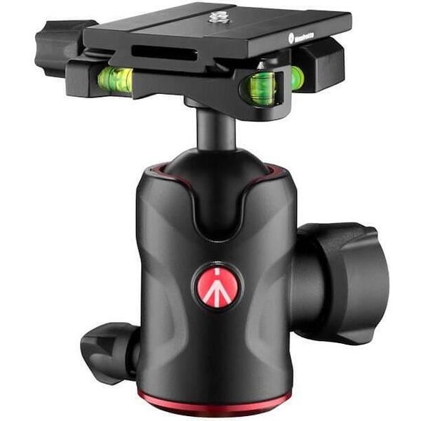 Testa Per Treppiede Manfrotto MH496-Q6 Alluminio Nero 1/4" Ball"-image