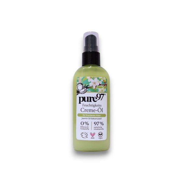 Pure97, Jasmin & Kokosnuss, Hair Cream Treatment, For Heat Protectant, 100 Ml-image