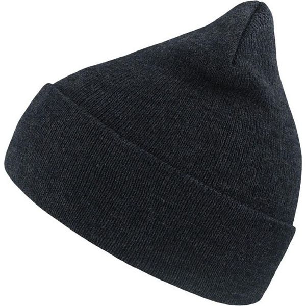 Atlantis Wind Berretto A Doppia Pelle Con Risvolto AB228 (Taglia Unica) (Blu Navy Screziato)-image