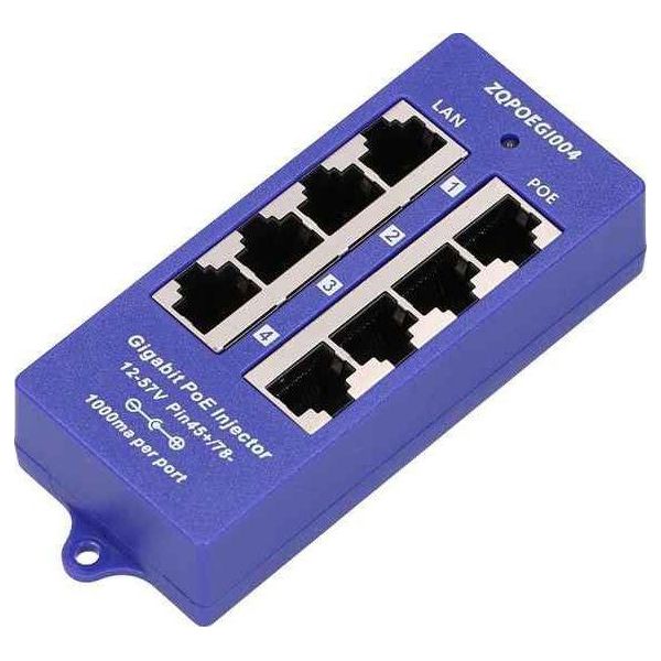 Extralink Extralink 4 Porte Poe Gigabit Iniettore Ethernet - EX.6358-image