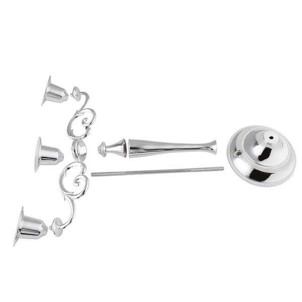 Portacandele A 3 Bracci, Candeliere A 3 Bracci, Candelabro A 3 Bracci, Portacandele A 3 Supporti, Portacandele A 3 Rami-image