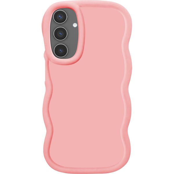 Avizar, Samsung Galaxy S24 E S25 Custodia In Silicone Serie Antishock Candy, Rosa-image