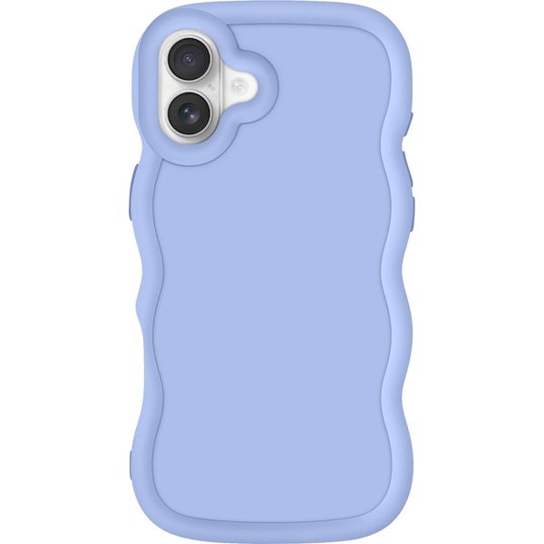 Avizar, Custodia Per Iphone 16 Plus In Silicone Antiurto Serie Candy, Lavanda-image