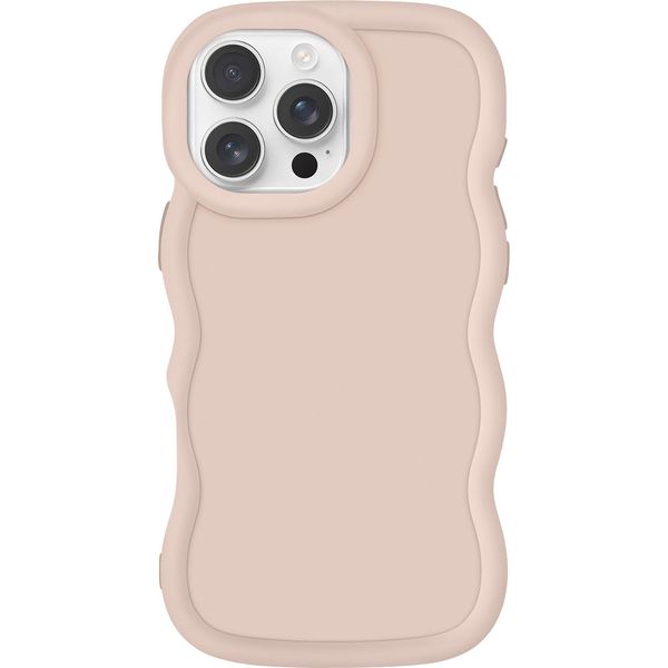 Avizar, Iphone 16 Pro Max Custodia In Silicone Anti-Shock Serie Candy, Giallo-Grigio-image