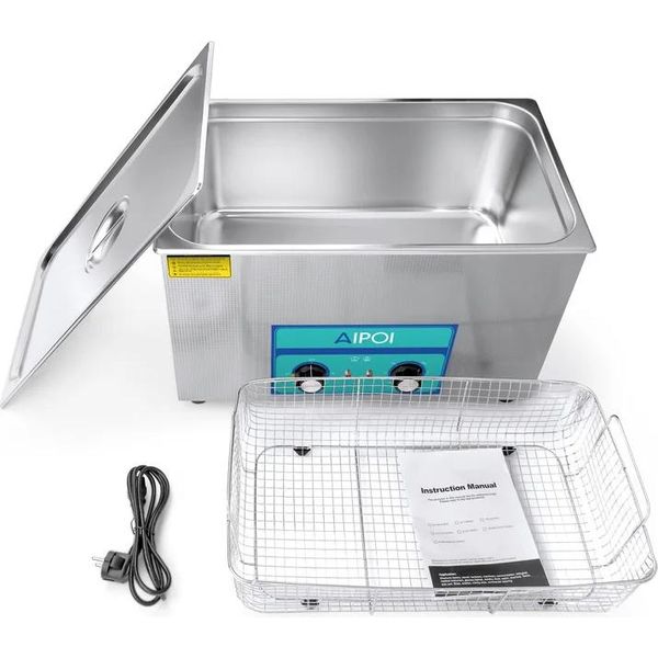 Aipoi Pulitore A Ultrasuoni, Potenza 35W, Capacità Multiple, 30L, Ue-image