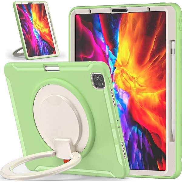 Custodia Con Supporto Per Ipad Air 4/5 10,9 Pollici Pro 11 2018/20/21 Verde-image