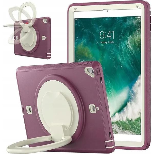 Custodia Per Ipad 9,7 Pollici 2017/2018 Con Supporto E Sostegno Viola-image