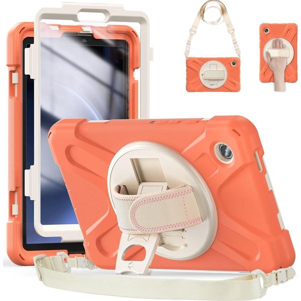 Custodia Per Ipad Air 4/5 10,9 Pollici Pro 11 2018/20/21 Arancione-image