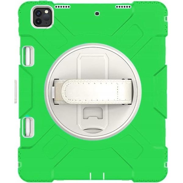 Custodia Per Ipad Air 5/4 Con Supporto Girevole E Penna Stilo Space Green-image